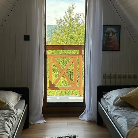 Piechowka - Goralski Dom Z Bala Z Goraca Balia I Widokiem Na Gory